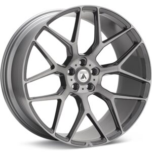 ASANTI Black Label ABL-27 Brushed Titanium Wheels 20 In 20x9 +35 ABL27-20901235TB