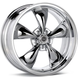 American Racing Authentic Hot Rod AR605 Torq-Thrust M Chrome Plated Wheels 16 In 16x7 35 AR605M6791C