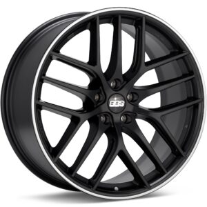 BBS CC-R Black w/Polished Stainless Lip Wheels 19 In 19x10 +38 X10020791