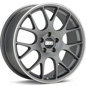 BBS CH-R Titanium w/Pol Stainless Lip Wheels 19 In 19x8.5 32 X0362342