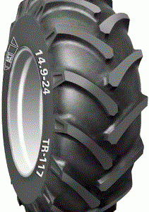 BKT TR 117 Irrigation 11.2-24 106A8 Farm Tires | 94028368