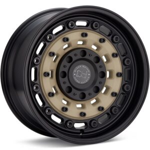 Black Rhino Arsenal Sand on Black Wheels 17 In 17x8 +30 1780ARS300054D72