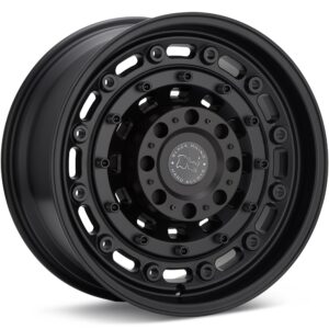 Black Rhino Arsenal Textured Matte Black Wheels 18 In 18x9.5 +12 1895ARS128165M22
