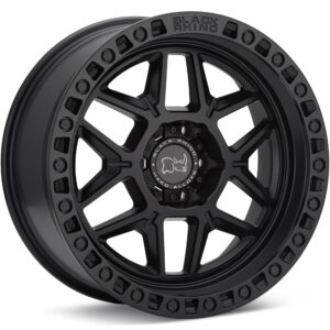 Black Rhino Kelso Black Wheels 17 In 17x9 -12 1790KLS-26140M12