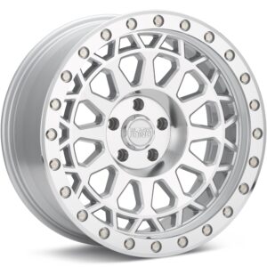 Black Rhino Primm Silver Machined w/Clearcoat Wheels 17 In 17x9 -18 1790PRM-85127S71