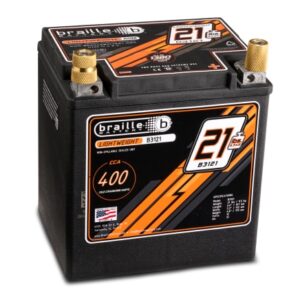 21LB Lightweight AGM Racing Battery BB3121