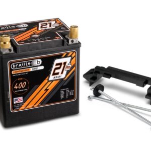 21LB Lightweight AGM Racing Battery w/Mount B3121FRP8