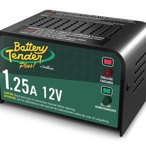 Battery Tender Plus 12V, 1.25A Battery Charger 021-0128