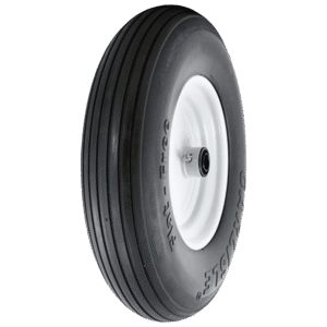 Carlstar Flat Free Ribbed Tires 4.00/-6 Lawn and Garden Tires