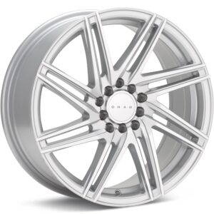 Drag DR-70 Dual PCD Silver Machined w/Clearcoat Wheels 16 In 16x7 +38 DR70167273872SM