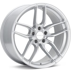 Drag DR-80 Silver Wheels 20 In 20x9 +33 DR80209233374S1