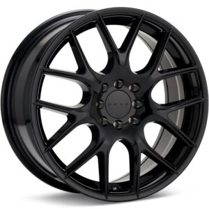 Drag DR-84 Dual PCD Gloss Black Wheels 16 In 16x7 +40 DR84167044073GB1