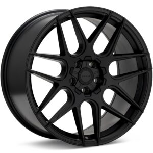 Drag DR-87 Flat Black Wheels 16 In 16x7 +40 DR87167054073BF1
