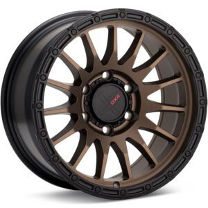 DX4 Caper Frozen Bronze w/Black Lip Wheels 16 In 16x8 00 X246845066FBBK
