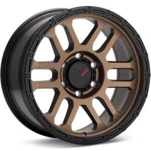 DX4 Flare Frozen Bronze w/Black Lip Wheels 16 In 16x8 -10 X236803-10106FBBK