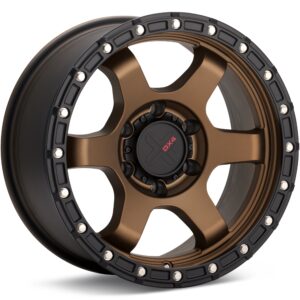 DX4 Nitro Frozen Bronze w/Black Lip Wheels 16 In 16x8 00 X1668030106FBBK