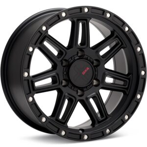 DX4 Rebel Flat Black Wheels 17 In 17x8.5 +10 X12785131087BF1