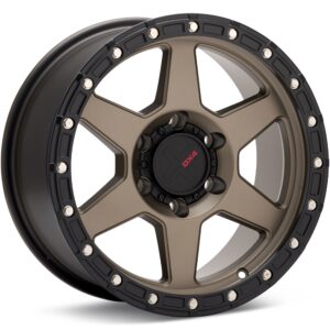 DX4 Recon Matte Bronze w/Black Ring Wheels 15 In 15x8 -19 X105803-19108MBBK