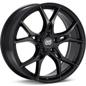 Enkei Performance Vulcan Gloss Black Wheels 19 In 19x8 45 517-980-6545BK