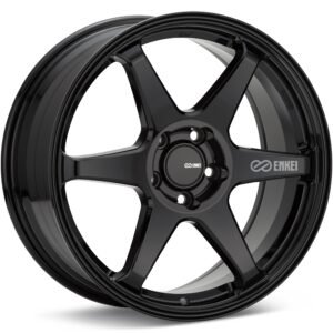 Enkei Tuning T6R Gloss Black Wheels 18 In 18x8 +45 539-880-4445BK