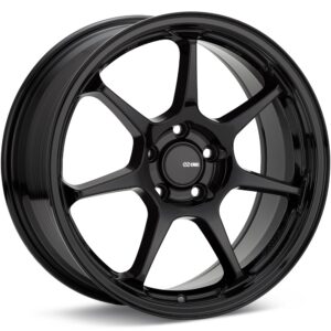 Enkei Tuning TS-7 Gloss Black Wheels 18 In 18x8.5 +38 535-885-1238BK