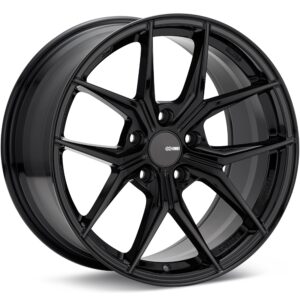 Enkei Tuning TSR-X Gloss Black Wheels 18 In 18x8 +35 529-880-6535BK