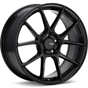 Enkei Tuning TS-V Gloss Black Wheels 17 In 17x8 +45 522-780-6545BK