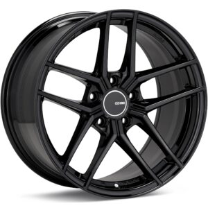 Enkei Tuning TY-5 Black Wheels 18 In 18x8 40 498-880-6540BK
