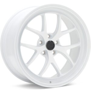 fifteen52 Sector RSR Gloss White Wheels 19 In 19x9.5 +38 RSSRW-99554+38-2