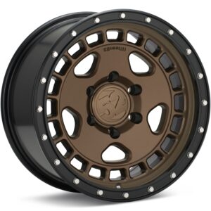 fifteen52 Turbomac HD Matte Bronze w/Black Ring Wheels 17 In 17x8.5 00 THDBB-178557-00