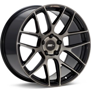 FLOW ONE Race Spec F2 Black Machined w/Dark Tint Wheels 18 In 18x8 +45 F288004BMDT