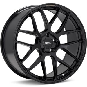 FLOW ONE Race Spec F2 Gloss Black Wheels 18 In 18x8 45 F288004GB