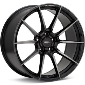 FLOW ONE Race Spec F6 Black Machined w/Dark Tint Wheels 19 In 19x10 +38 F691004BMDT