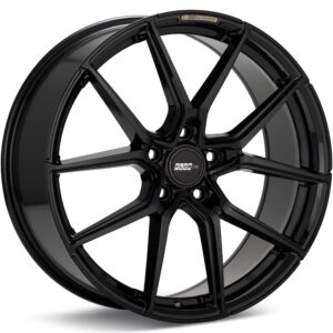 FLOW ONE Race Spec F7 Gloss Black Wheels 19 In 19x8.5 +45 F798509GB