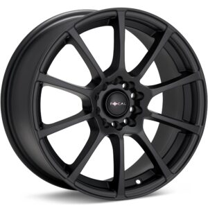 Focal F20 Black Wheels 16 In 16x7 40 448-6701SB+40