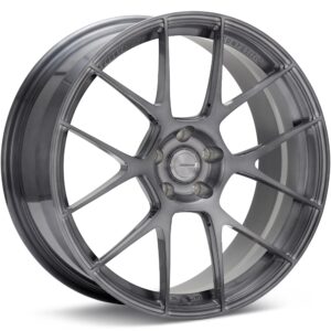 FORGED ONE Competition FF06 Brushed w/Dark Tint Clearcoat Wheels 19 In 19x11 +56 FF06191101BDT