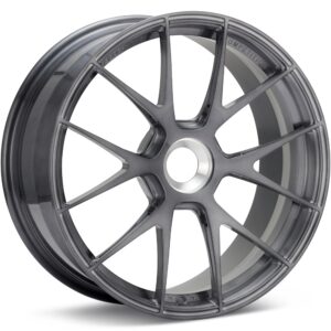 FORGED ONE Competition FF06 CenterLock Brushed w/Dark Tint Clearcoat Wheels 19 In 19x11 +56 FF06191103BDT