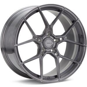 FORGED ONE Competition FF10 Brushed w/Dark Tint Clearcoat Wheels 19 In 19x11 +56 FF10191101BDT