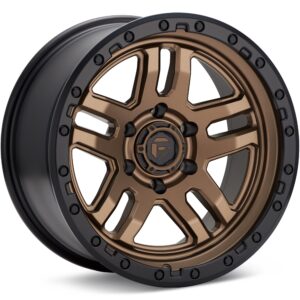 Fuel Off-Road Ammo Matte Bronze w/Black Ring Wheels 20 In 20x10 +20 D70220908457