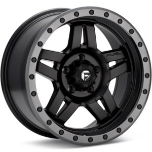 Fuel Off-Road Anza Black w/Anthracite Ring Wheels 17 In 17x8.5 +6 D55717857350