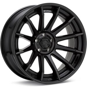 Fuel Off-Road Burn Black w/Gloss Black Lip Wheels 20 In 20x9 +01 FC403MX20906801