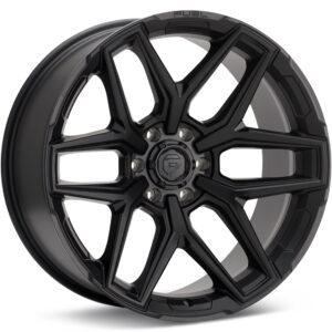 Fuel Off-Road Flux 6 Black Wheels 17 In 17x9 +01 FC854MX17906801