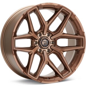 Fuel Off-Road Flux 6 Platinum Bronze Wheels 18 In 18x9 +20 FC854ZR18906820