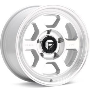 Fuel Off-Road Hype Silver Machined w/Clearcoat Wheels 17 In 17x8.5 -10 FC860DX17855010N