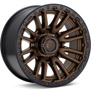 Fuel Off-Road Rebel 8 Bronze w/Black Lip Wheels 20 In 20x9 +01 D68120901850