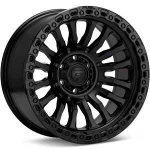 Fuel Off-Road Rincon SBL Black w/Gloss Black Lip Wheels 17 In 17x9 -12 FC857MB17905012N
