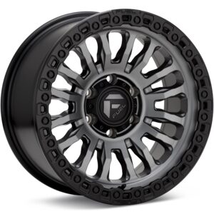 Fuel Off-Road Rincon SBL Matte Gunmetal w/Black Ring Wheels 20 In 20x10 -18 FC857AB20108818N