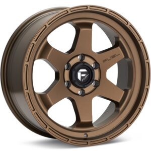 Fuel Off-Road Shok Matte Bronze Wheels 18 In 18x9 -12 D66618908445