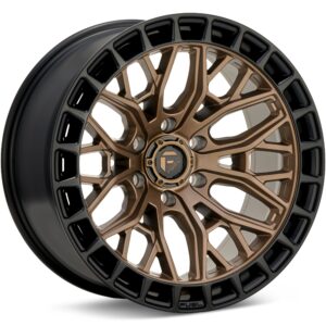 Fuel Off-Road Sigma Matte Bronze w/Black Lip Wheels 17 In 17x9 -12 FC869ZB17906812N