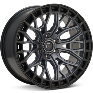 Fuel Off-Road Sigma Matte Gunmetal w/Mt Black Lip Wheels 20 In 20x10 -18 FC869AB20106818N